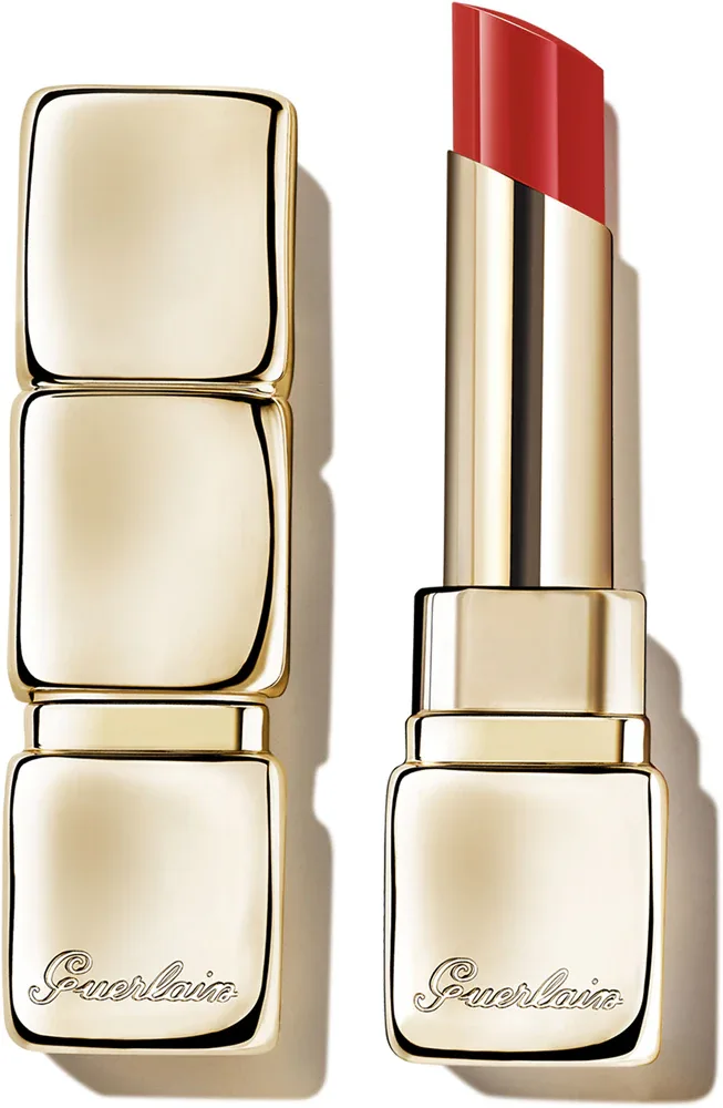 GUERLAIN KissKiss Shine Bloom - Блестящая помада, 3 г, оттенок 709 Petal Red