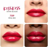 GUERLAIN KissKiss Shine Bloom - Блестящая помада, 3 г, оттенок 709 Petal Red — фото 4