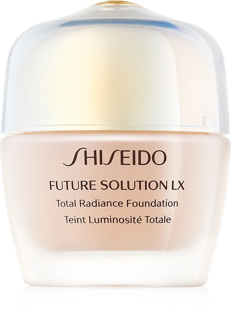 Shiseido Future Solution LX Total Radiance Foundation - Тональный флюид с защитой SPF 15, омолаживающий. оттенок Neutral 2/Neutre 2, 30 ml