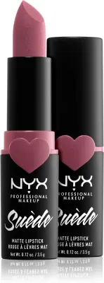 NYX Professional Makeup Suede Matte Lipstick - Матовая помада оттенок 28 Soft Spoken, 3 г