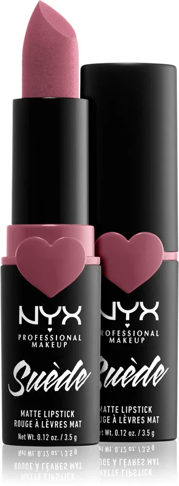 NYX Professional Makeup Suede Matte Lipstick - Матовая помада оттенок 28 Soft Spoken, 3 g