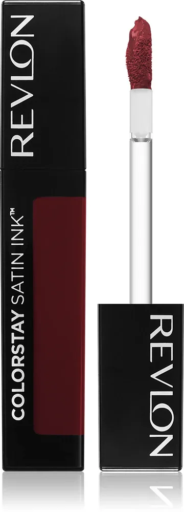 Revlon Cosmetics ColorStay Satin Ink - Долговременная помада в жидкой форме, 5 мл, оттенок N°021 Partner in Wine