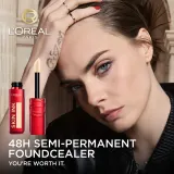 L’Oreal Paris Infaillible Skin Ink - Тональный крем-консилер 2 в 1, 15 мл, оттенок 270 Medium Warm — фото 6