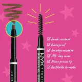 NYX Professional Makeup Micro Brow Pencil - Карандаши для бровей оттенок 04 Chocolate, 0 g — фото 2