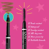 NYX Professional Makeup Micro Brow Pencil - Карандаши для бровей оттенок 03 Auburn, 0 g — фото 2