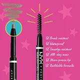 NYX Professional Makeup Micro Brow Pencil - Карандаши для бровей оттенок 1.5 Ash Blonde, 0 g — фото 2