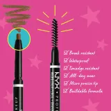 NYX Professional Makeup Micro Brow Pencil - Карандаши для бровей оттенок 5.5 Cool Ash Brown, 0 g — фото 2