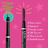 NYX Professional Makeup Micro Brow Pencil - Карандаши для бровей, 0 г, оттенок 02 Blonde — фото 2