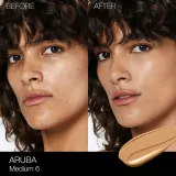 NARS Light Reflecting Foundation - Тональная основа для естественного сияния, 30 мл, оттенок ARUBA — фото 3