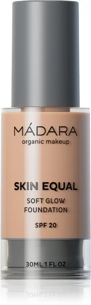 MÁDARA Skin Equal - Тональный крем, придающий сияние, придавая естественный вид SPF 15, 30 мл, оттенок #30 Rose Ivory