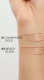 Eveline Cosmetics Variete - Жидкий хайлайтер для лица и тела оттенок 01 Sparkling Wine Gold, 30 ml — фото 4