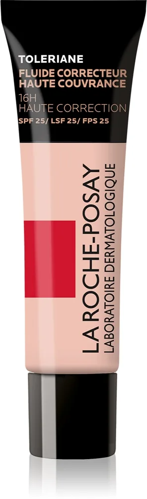 La Roche-Posay Toleriane - Тональный флюид с высокой степенью покрытия SPF 25, 30 мл, оттенок 8