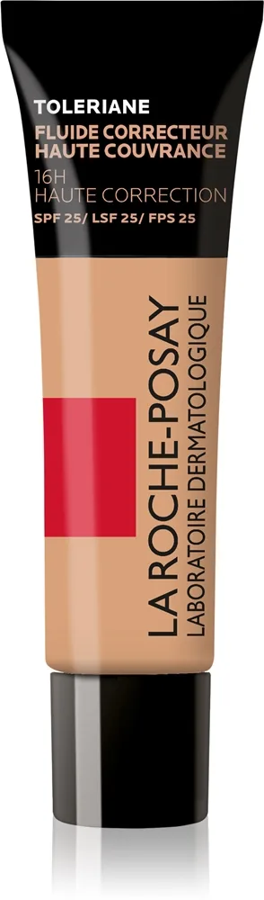 La Roche-Posay Toleriane - Тональный флюид с высокой степенью покрытия SPF 25 оттенок 10, 30 ml
