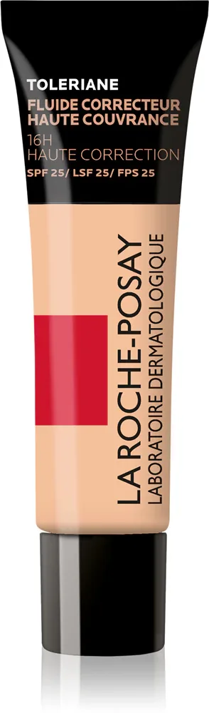 La Roche-Posay Toleriane - Тональный флюид с высокой степенью покрытия SPF 25, 30 мл, оттенок 9