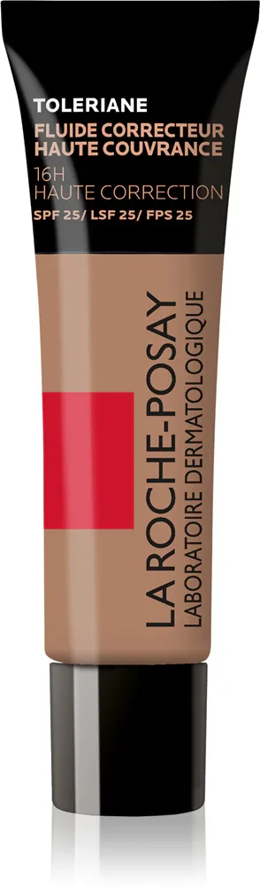 La Roche-Posay Toleriane - Тональный флюид с высокой степенью покрытия SPF 25, 30 мл, оттенок 15