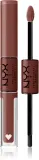 NYX Professional Makeup Shine Loud High Shine Lip Color - Помада для губ с высоким блеском, 6 мл, оттенок 06 - Boundary Pusher — фото 1