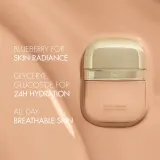 Dolce&Gabbana Blueberry Nutri-Tint - Розовый крем-осветляющий с SPF 20, 30 мл, оттенок 2C Light — фото 5