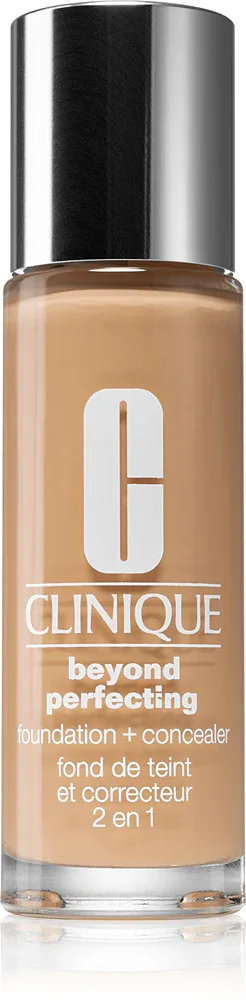 Clinique Beyond Perfecting Foundation + Concealer - Тональная основа: подкладка и корректор 2 в 1 оттенок 09 Neutral, 30 ml