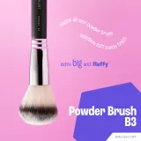 BrushArt Professional B3 Powder brush - Кисть для пудры B3, 1 szt. — фото 2