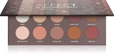 Affect Naturally Matt - Палетка теней для век: палетка теней для век, 10 г