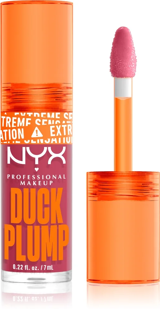 NYX Professional Makeup Duck Plump - Блеск для губ с эффектом увеличения оттенок 09 Strike A Rose, 7 ml
