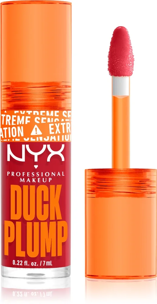 NYX Professional Makeup Duck Plump - Блеск для губ с эффектом увеличения оттенок 19 Cherry Spice, 7 ml