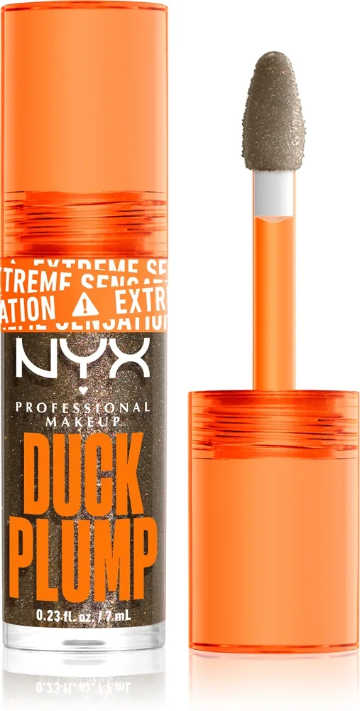 NYX Professional Makeup Duck Plump - Блеск для губ с эффектом увеличения оттенок Onyx-Pected, 7 ml