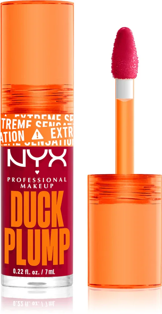 NYX Professional Makeup Duck Plump - Блеск для губ с эффектом увеличения оттенок 14 Hall Of Flame, 7 ml