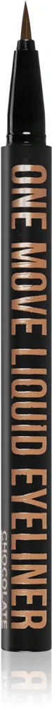 Inglot One Move - Точный жидкий подвод для глаз, 0 мл, оттенок 02 Chocolate