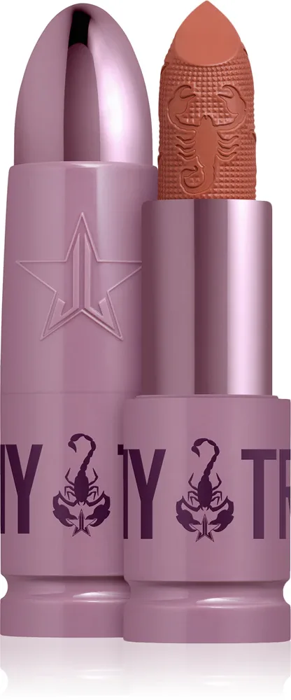 Jeffree Star Cosmetics Scorpio Shiny Trap Lipstick - Кремовая помада с высокой пигментацией, 3 г, оттенок Camel Humps