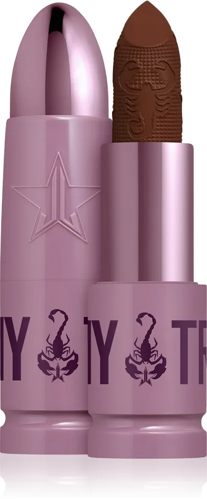 Jeffree Star Cosmetics Scorpio Shiny Trap Lipstick - Кремовая помада с высокой пигментацией, 3 г, оттенок Gardening in Mayhem