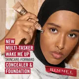 Rimmel Multi-Tasker Wake Me Up - Подклад и корректор с эффектом осветления, 20 мл, оттенок 25 Rose Ivory — фото 8