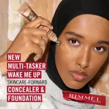 Rimmel Multi-Tasker Wake Me Up - Подклад и корректор с эффектом осветления оттенок 50 Sand, 20 ml — фото 8