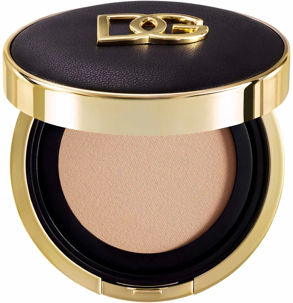 Dolce&Gabbana Fresh Rose Glow Cushion - Роскошный увлажняющий тональный крем с SPF 50+, 15 г, оттенок 6C