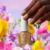 OPI Nature Strong - Лак для ногтей Give a Garnet, 15 мл, оттенок Mind-full of Glitter — фото 3