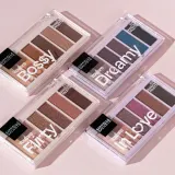 Gabriella Salvete Eyeshadow 6 Shades Palette - Палетка теней для век: палетка теней для век, 12 г, оттенок You are Flirty — фото 3