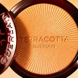GUERLAIN Terracotta Luminizer - Светящаяся бронзирующая пудра оттенок 01 Warm Gold, 7 g — фото 7