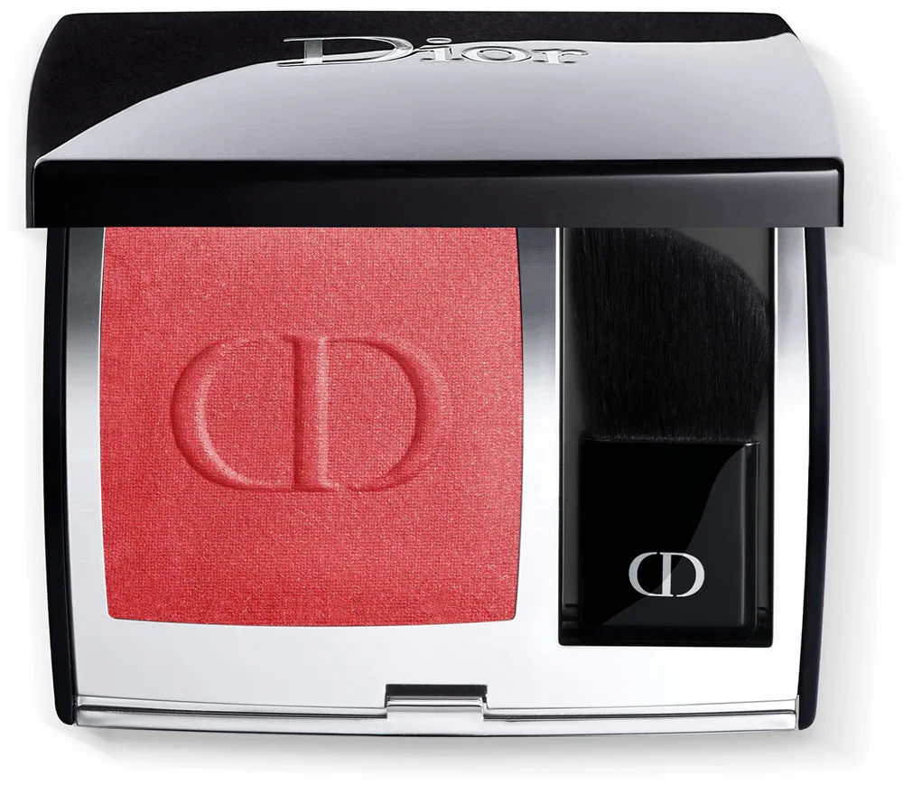 DIOR Rouge Blush - Румяна в компакте, кисть и зеркальце, 6 г, оттенок 999 (Satin)