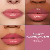 Buxom FULL-ON PLUMPING LIP CREAM GLOSS - Кремовый блеск для губ с эффектом увеличения, 4 г, оттенок Rose Julep — фото 3