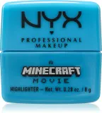 NYX Professional Makeup A Minecraft Movie - Розсветлитель оттенок Diamond Drip, 8 g — фото 1