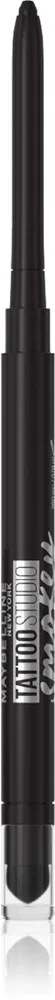 MAYBELLINE NEW YORK Tattoo Liner Smokey - Гелевый карандаш для глаз оттенок 01 Black, 1 g