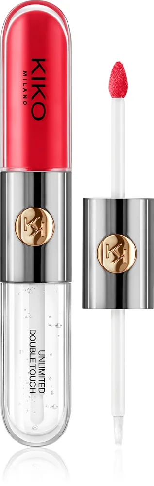 KIKO Milano Unlimited Double Touch - стойкая жидкая помада оттенок 109 Strawberry Red, 6 ml