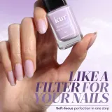 LONDONTOWN Kur Illuminating Nail Concealer - Светящийся лак для ногтей, 12 мл, оттенок Lavender — фото 2