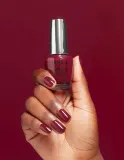 OPI Infinite Shine Silk - Лак для ногтей с гелевым эффектом Malaga Wine, 15 ml — фото 2