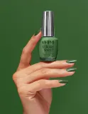 OPI Infinite Shine Silk - Лак для ногтей с гелевым эффектом Happily Evergreen After, 15 ml — фото 2