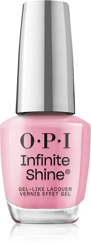 OPI Infinite Shine Silk - Лак для ногтей с гелевым эффектом Times Infinity, 15 мл, оттенок Flamingo Your Own Way