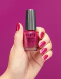 OPI Infinite Shine Silk - Лак для ногтей с гелевым эффектом Times Infinity, 15 мл, оттенок Pompeii Purple — фото 2