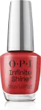 OPI Infinite Shine Silk - Лак для ногтей с гелевым эффектом Times Infinity, 15 мл, оттенок BIG APPLE RED ™ — фото 1