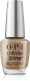 OPI Infinite Shine Silk - Лак для ногтей с гелевым эффектом Times Infinity, 15 мл, оттенок Livin' La Vida Mocha — фото 1