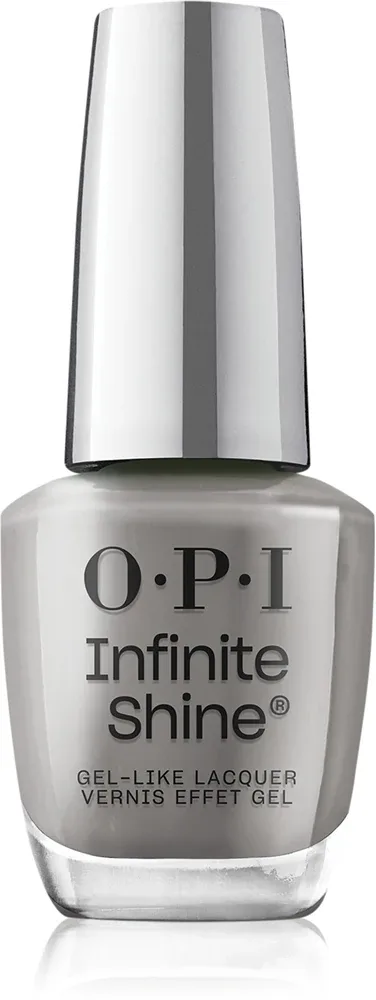 OPI Infinite Shine Silk - Лак для ногтей с гелевым эффектом Times Infinity, 15 мл, оттенок Steel Waters Run Deep